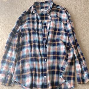 girls youth flannel! size 10-12